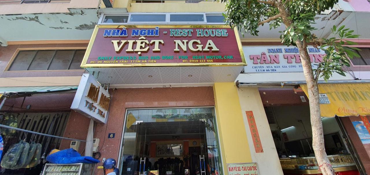 Nha Nghi Viet Nga Hotel Ha Tien Bagian luar foto