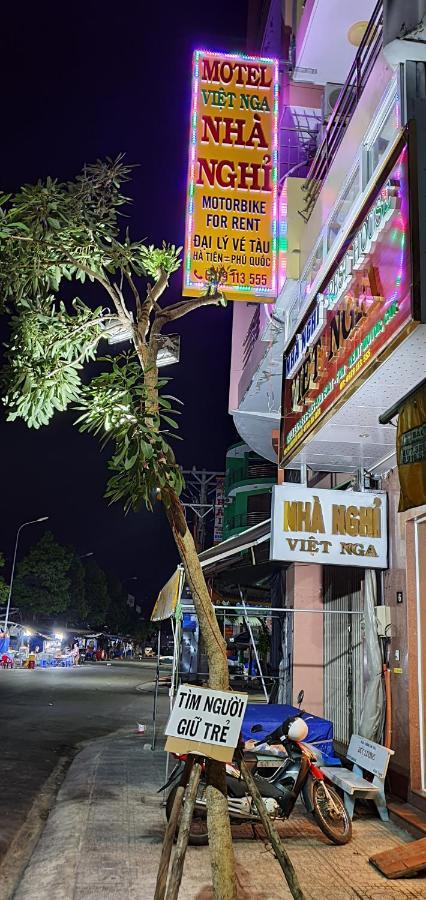 Nha Nghi Viet Nga Hotel Ha Tien Bagian luar foto
